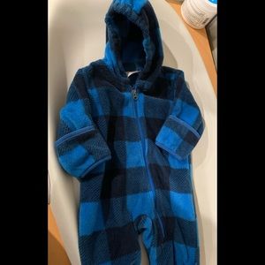 0-3 month Columbia Fleece bunting